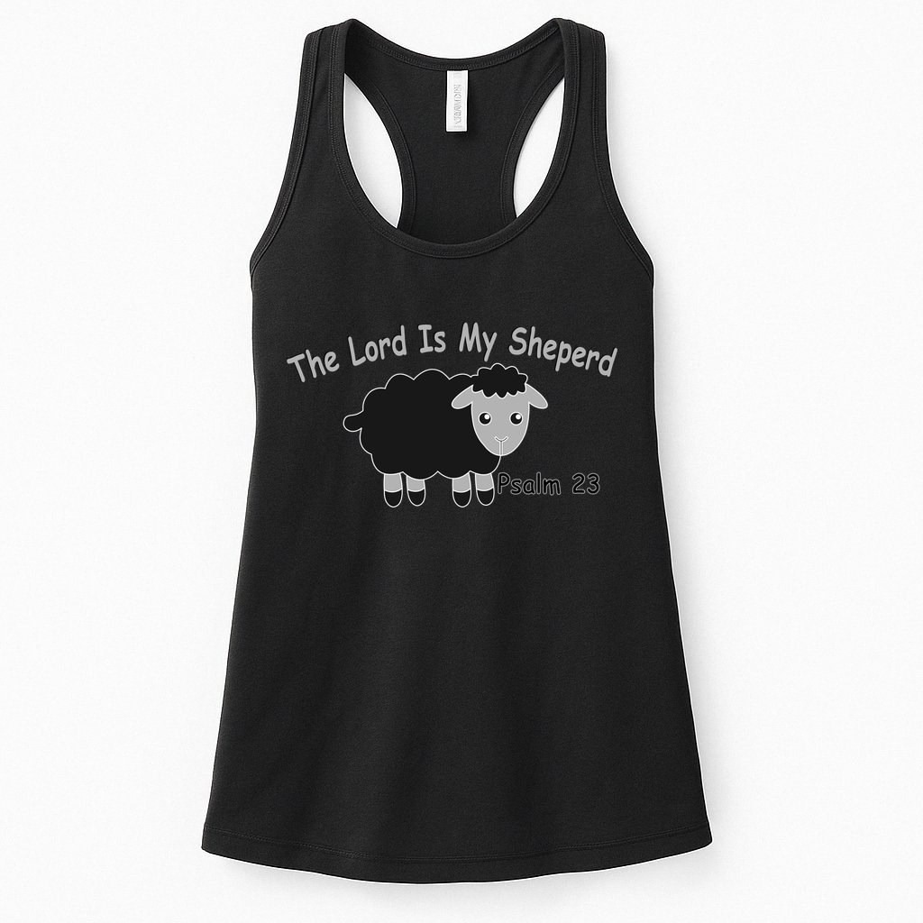 The Lord Is My Shepherd Womens Tank Top