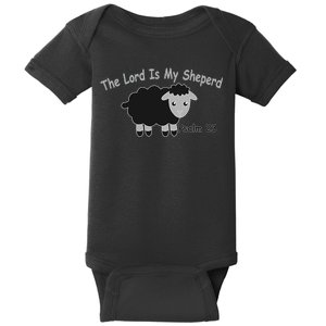 The Lord Is My Shepherd Baby Bodysuit