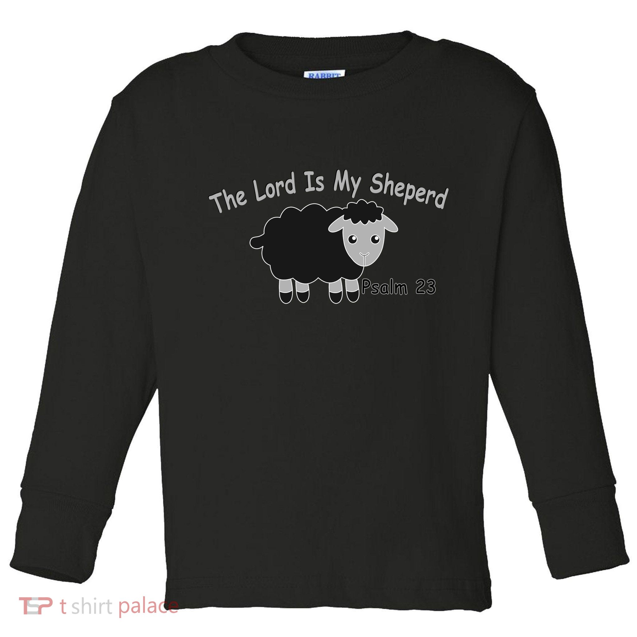 The Lord Is My Shepherd Toddler Long Sleeve Shirt