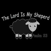 The Lord Is My Shepherd Women's Crop Top Tee