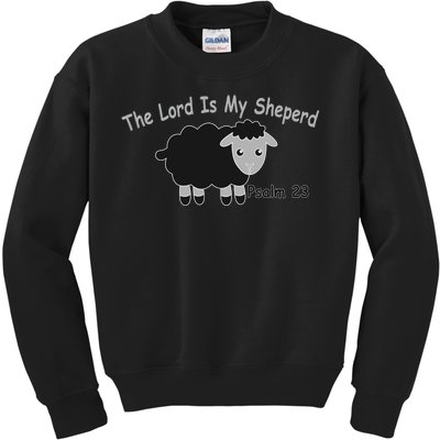 The Lord Is My Shepherd Kids Sweatshirt