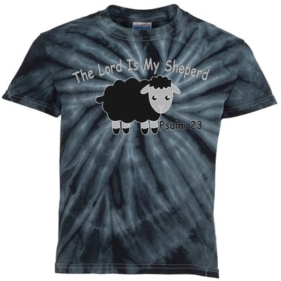 The Lord Is My Shepherd Kids Tie-Dye T-Shirt