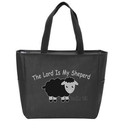 The Lord Is My Shepherd Zip Tote Bag