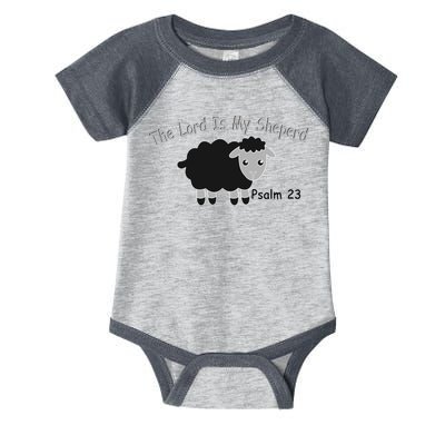 The Lord Is My Shepherd Infant Baby Jersey Bodysuit