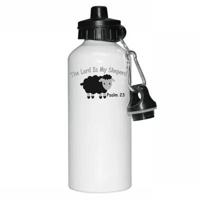 The Lord Is My Shepherd Aluminum Water Bottle