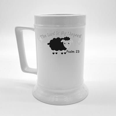 The Lord Is My Shepherd Beer Stein