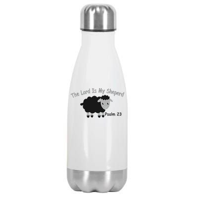 The Lord Is My Shepherd Stainless Steel Insulated Water Bottle