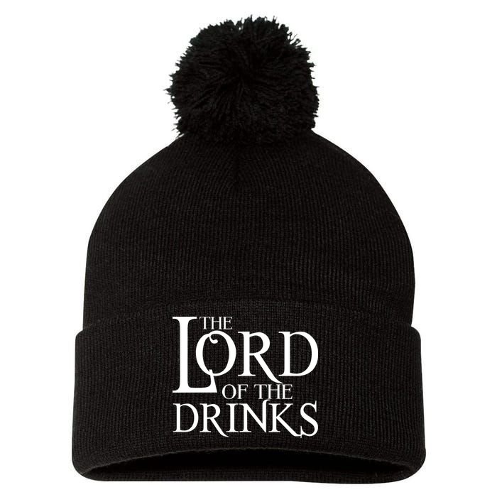 The Lord of the Drinks Pom Pom 12in Knit Beanie