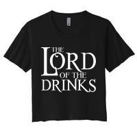 The Lord of the Drinks Women's Crop Top Tee