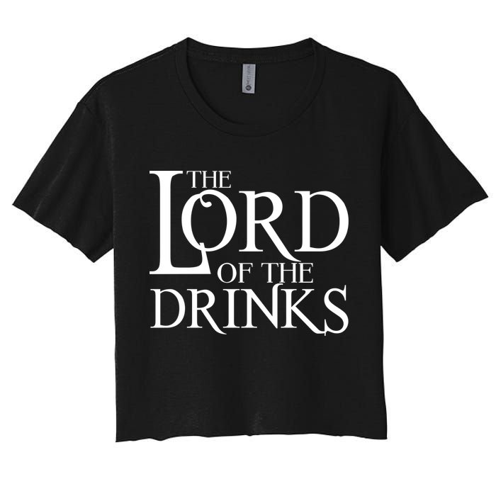 The Lord of the Drinks Women's Crop Top Tee
