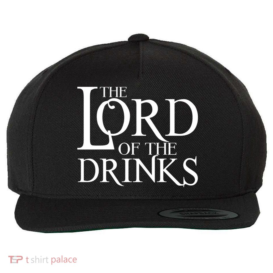 The Lord of the Drinks Wool Snapback Cap