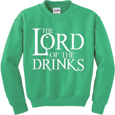 The Lord of the Drinks Kids Sweatshirt