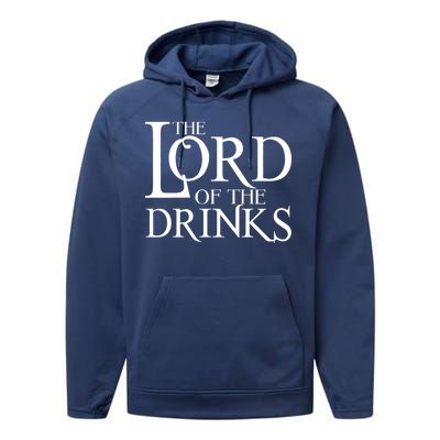 The Lord of the Drinks Performance Fleece Hoodie