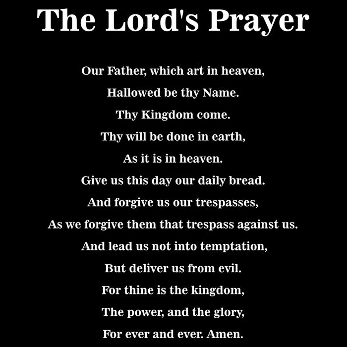 The Lord's Prayer Sweatshirt
