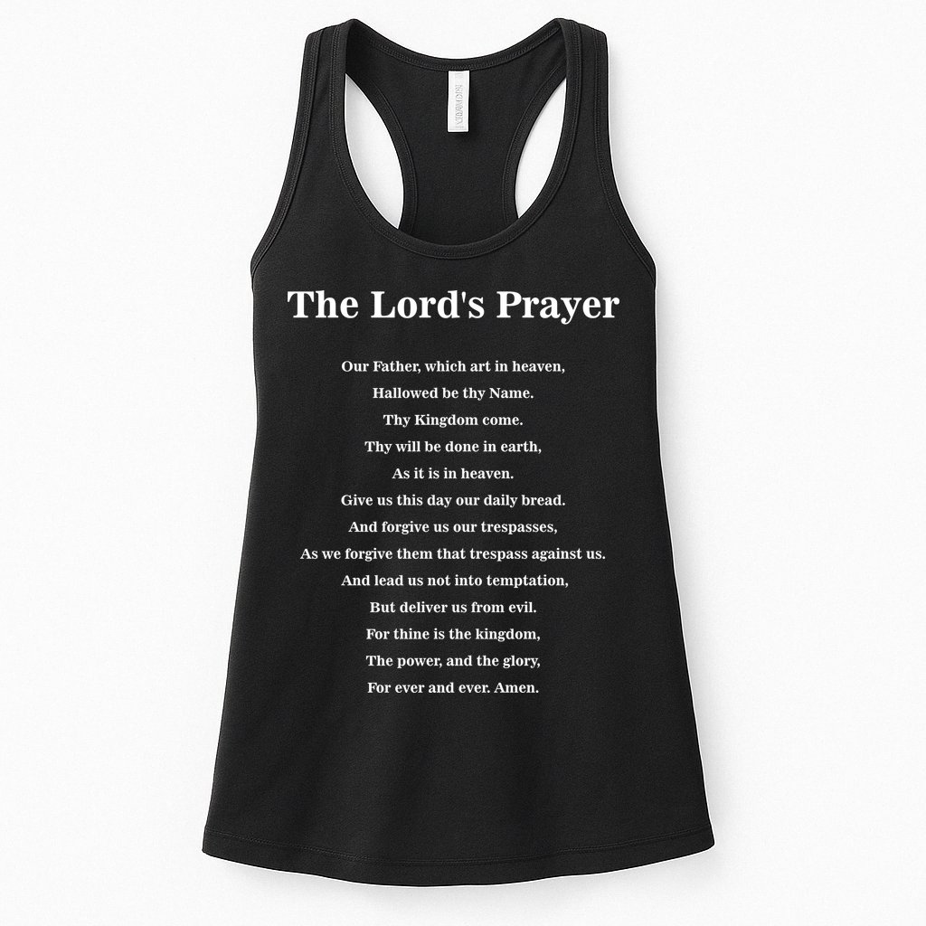 The Lord's Prayer Womens Tank Top