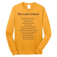 The Lord's Prayer Long Sleeve Shirt