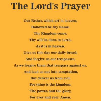 The Lord's Prayer T-Shirt