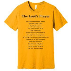 The Lord's Prayer Premium T-Shirt