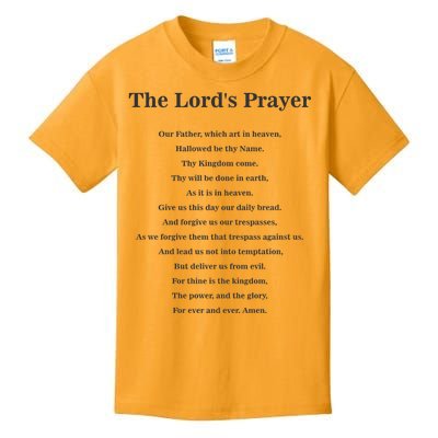 The Lord's Prayer Kids T-Shirt