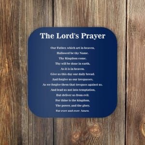 The Lord's Prayer Coaster