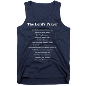 The Lord's Prayer Tank Top