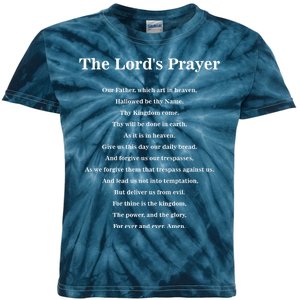 The Lord's Prayer Kids Tie-Dye T-Shirt