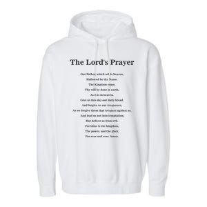 The Lord's Prayer Garment-Dyed Fleece Hoodie