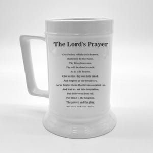 The Lord's Prayer Beer Stein