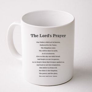 The Lord's Prayer Coffee Mug