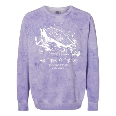 The Magnus Archives I Was There At The End Colorblast Crewneck Sweatshirt