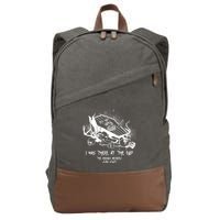 The Magnus Archives I Was There At The End Cotton Canvas Backpack