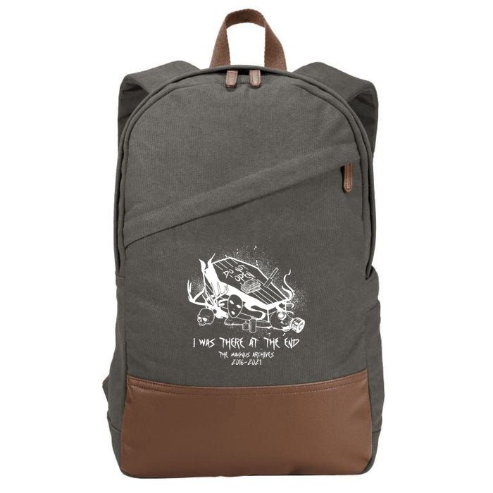 The Magnus Archives I Was There At The End Cotton Canvas Backpack