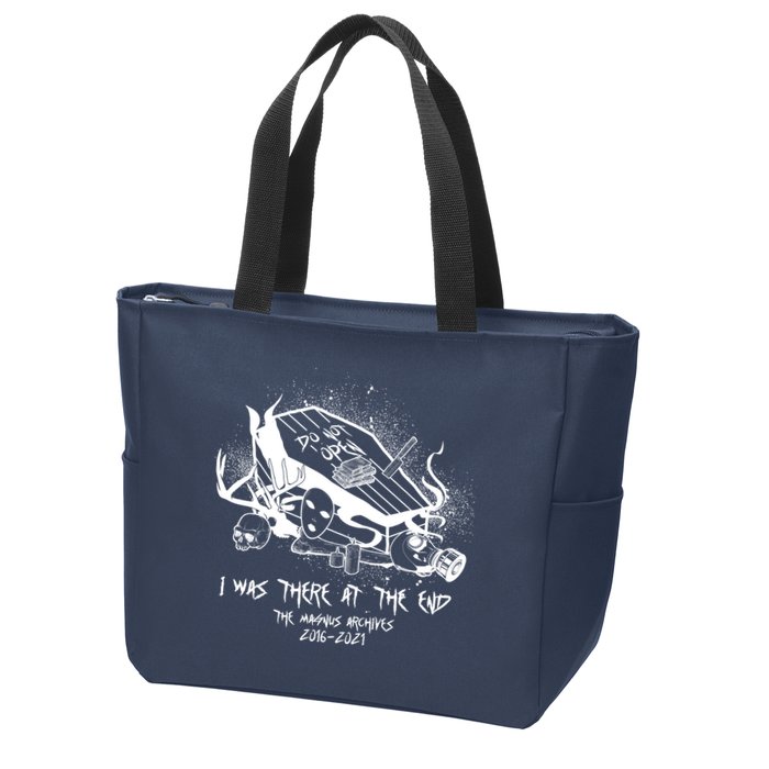 The Magnus Archives I Was There At The End Zip Tote Bag