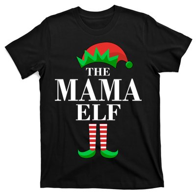 The Mama Elf Family Matching Christmas T-Shirt