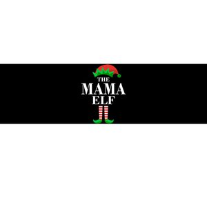 The Mama Elf Family Matching Christmas Bumper Sticker