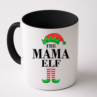 The Mama Elf Family Matching Christmas Mug