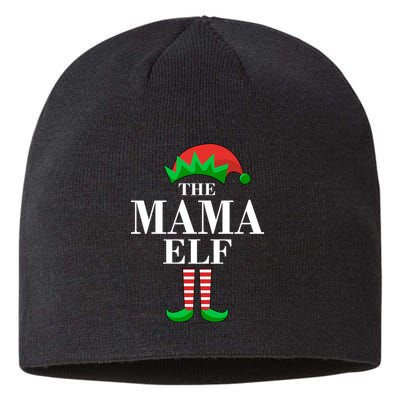 The Mama Elf Family Matching Christmas Sustainable Beanie