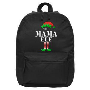 The Mama Elf Family Matching Christmas 16 in Basic Backpack