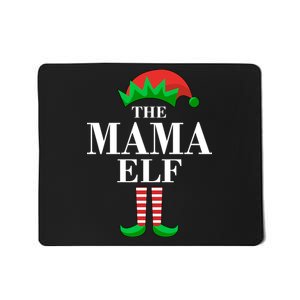 The Mama Elf Family Matching Christmas Mousepad