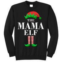 The Mama Elf Family Matching Christmas Tall Sweatshirt