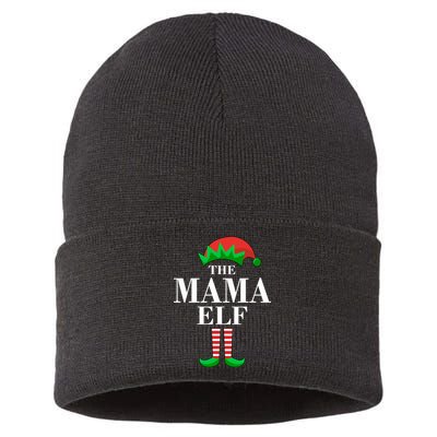 The Mama Elf Family Matching Christmas Sustainable Knit Beanie