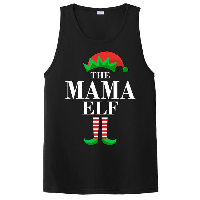 The Mama Elf Family Matching Christmas PosiCharge Competitor Tank