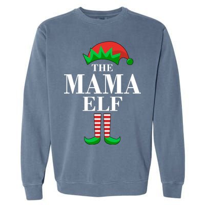 The Mama Elf Family Matching Christmas Garment-Dyed Sweatshirt