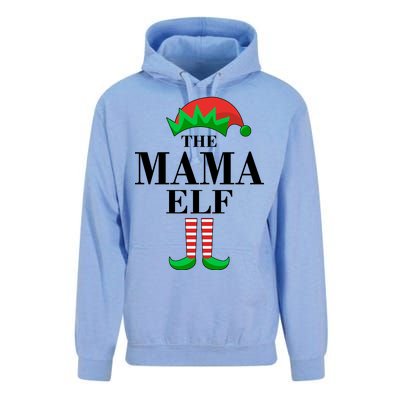 The Mama Elf Family Matching Christmas Unisex Surf Hoodie