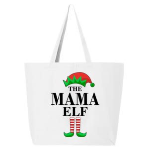 The Mama Elf Family Matching Christmas 25L Jumbo Tote