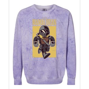 The Mamalorian Colorblast Crewneck Sweatshirt