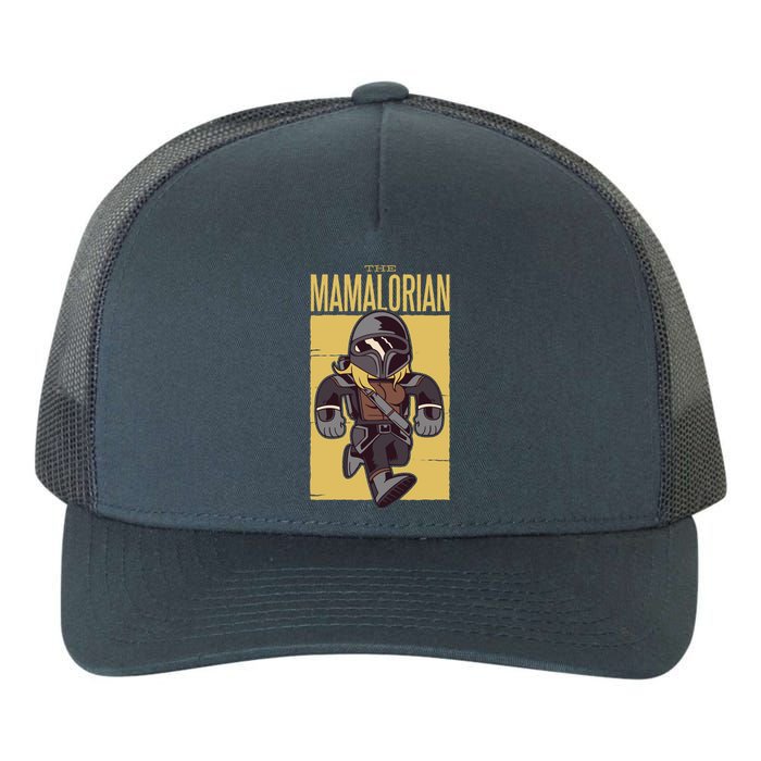 The Mamalorian Yupoong Adult 5-Panel Trucker Hat