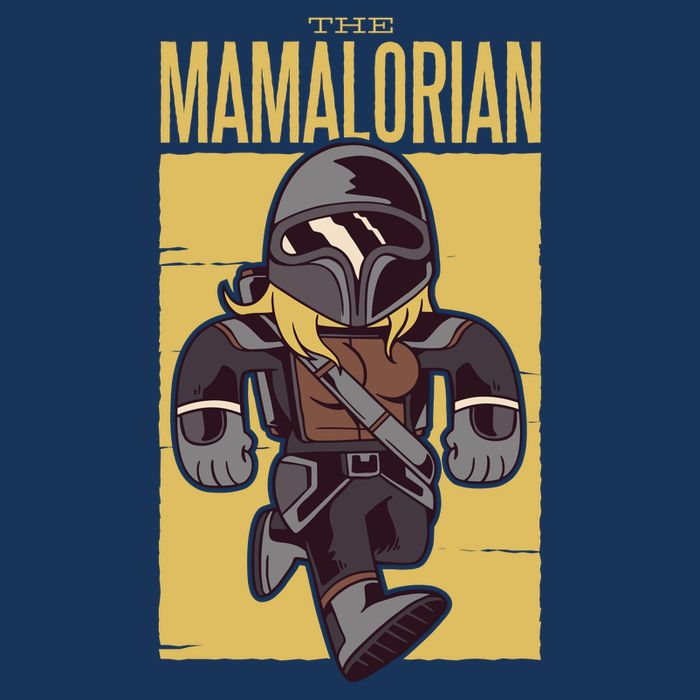 The Mamalorian 7-Panel Snapback Hat