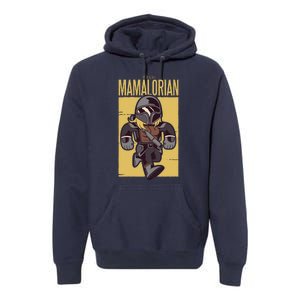 The Mamalorian Premium Hoodie