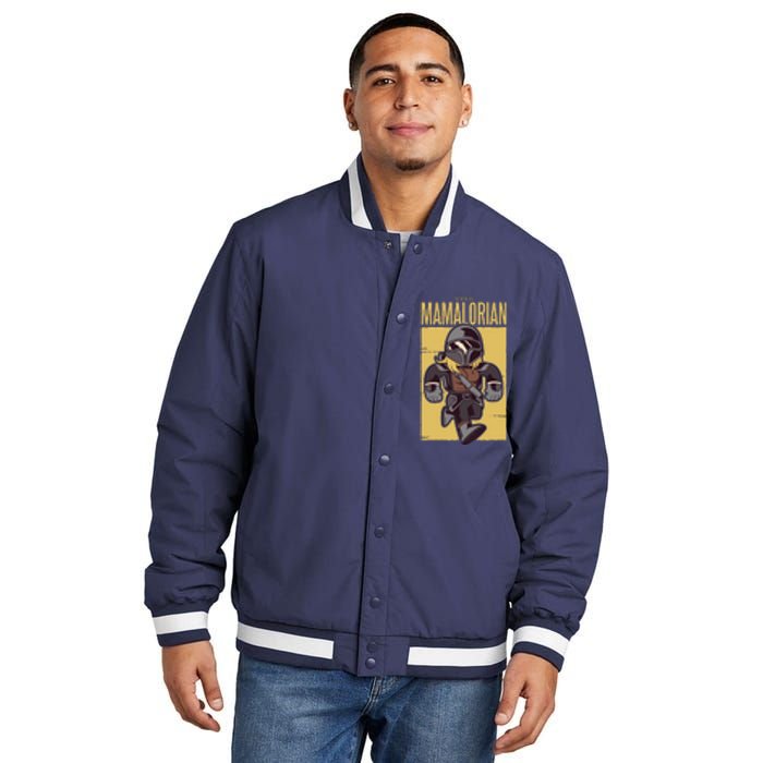 The Mamalorian Insulated Varsity Jacket